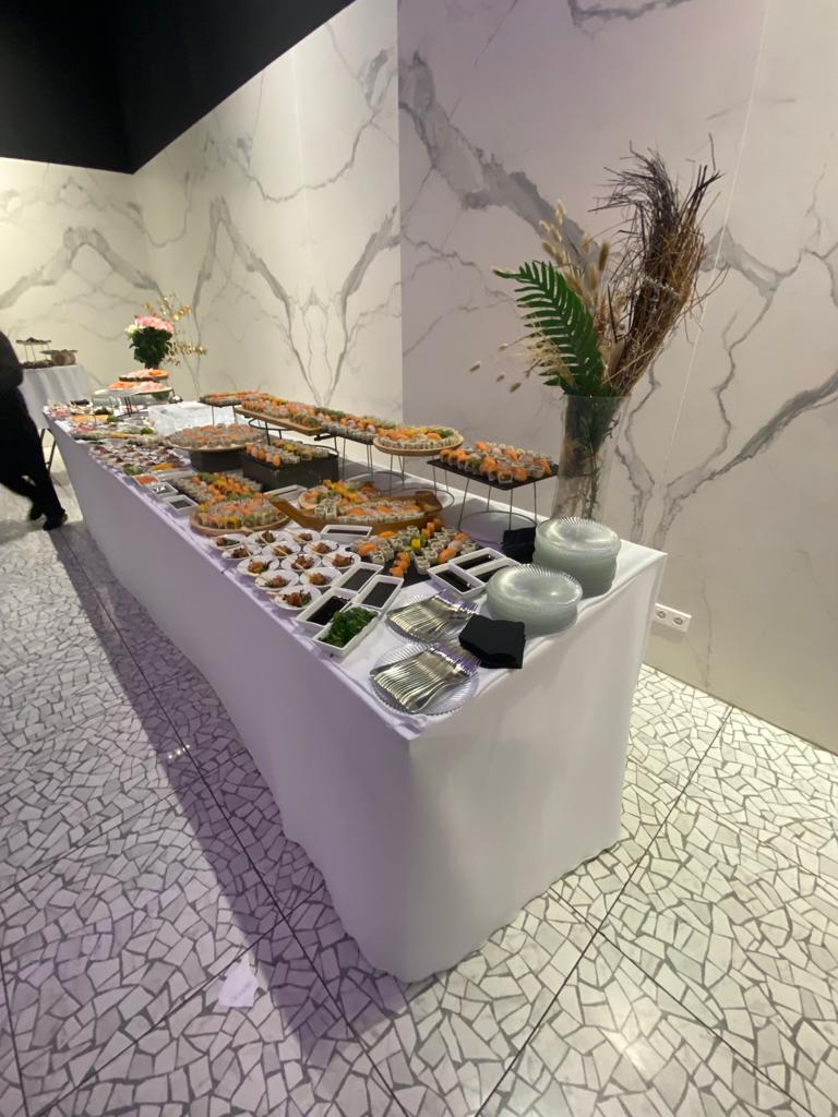 Animation sushi en live